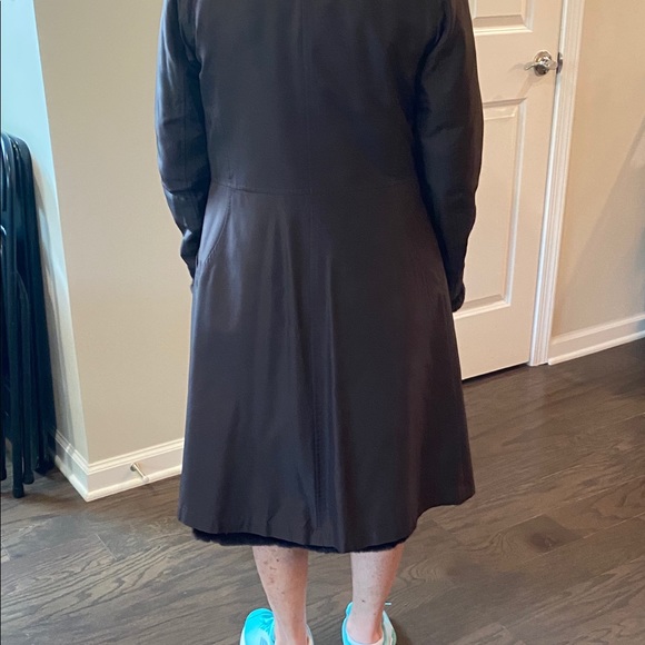 Sheared Tea Length Mink Coat - Picture 4 of 4